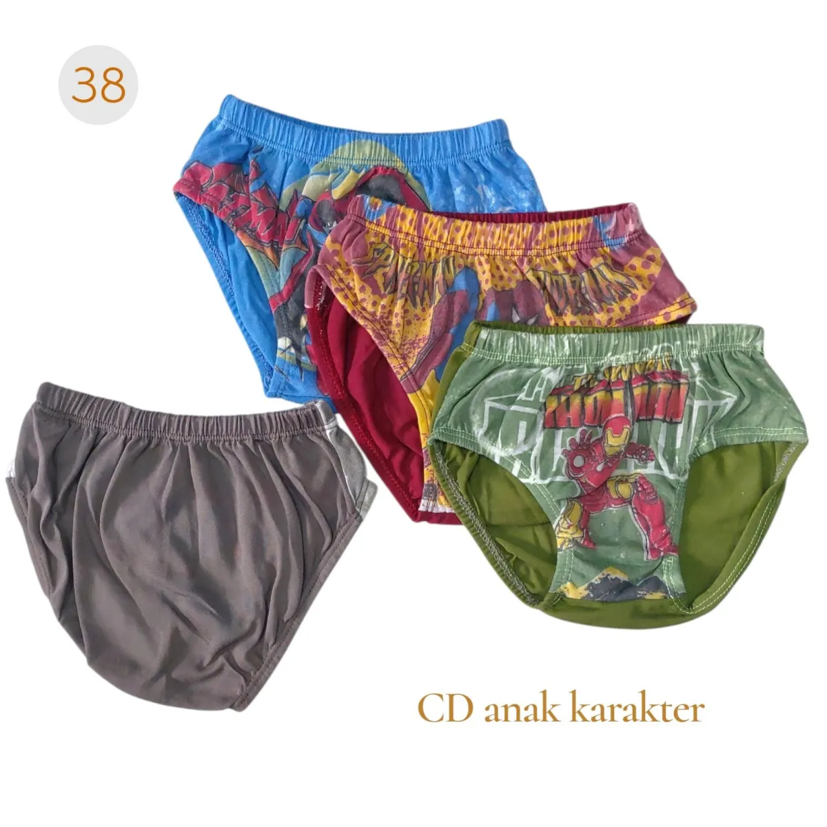 Celana Dalam Anak Cowo Motif Karakter  UK S,M,L,XL