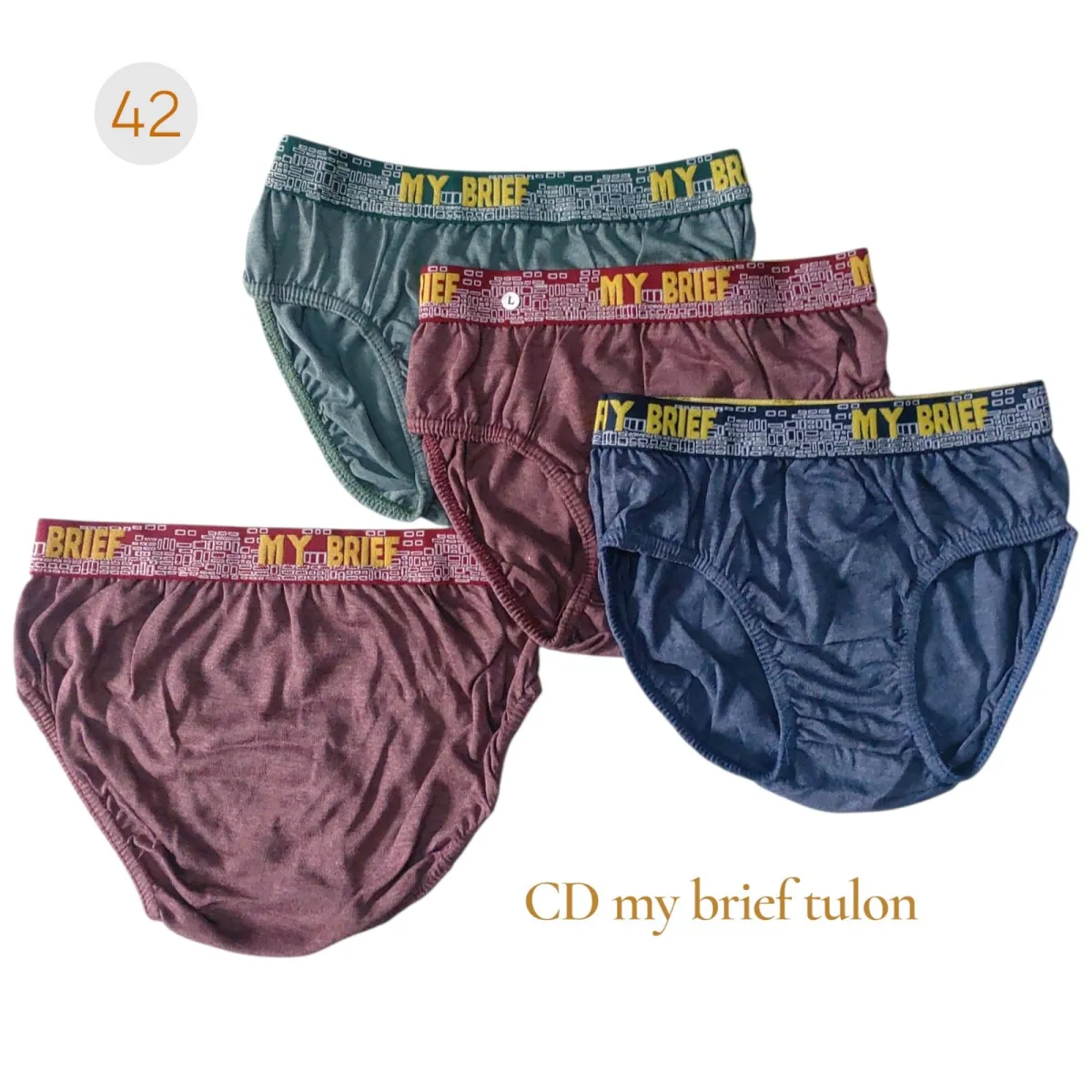 Celana Dalam  Pria My Brief Tulon UK M,L,XL,XXL