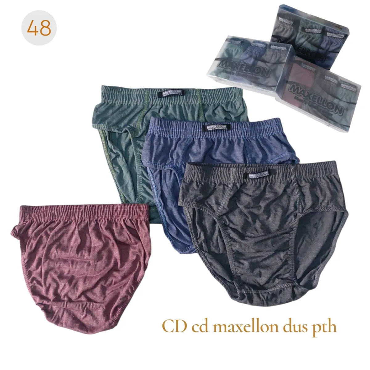 Celana Dalam Dus  Pria Maxellon UK M,L,XL,XXL