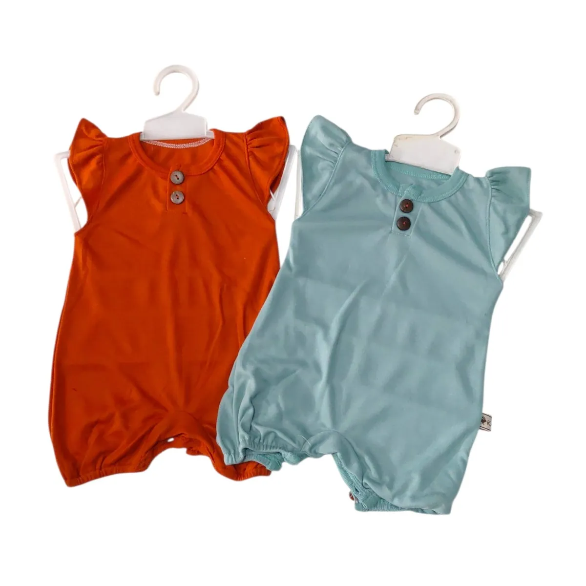 Romper Warna Kancing Dada
