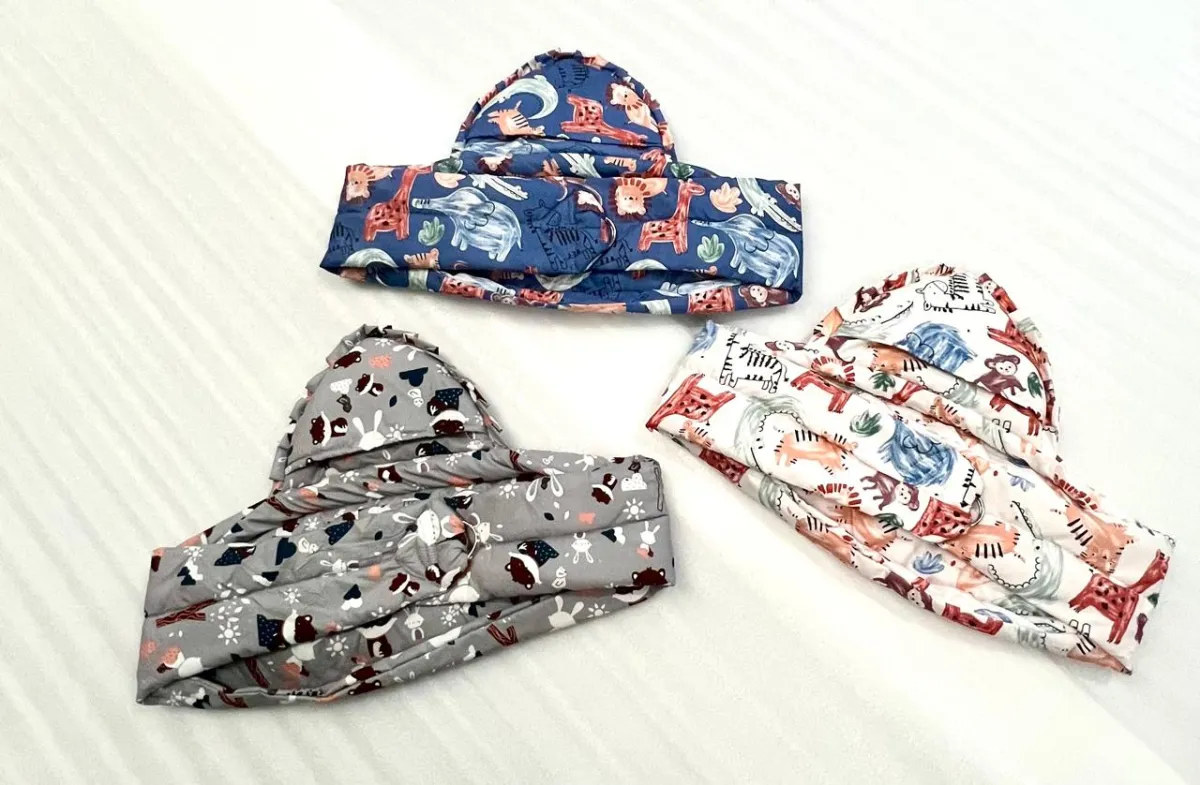 Gendongan Samping Kepala Okiyo Print